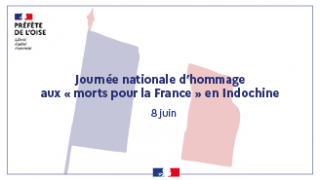 Journée nationale d’hommage aux morts pour la France en Indochine - Jeudi 8 juin 2023