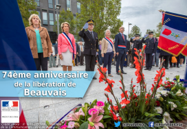 74ème anniversaire de la libération de Beauvais