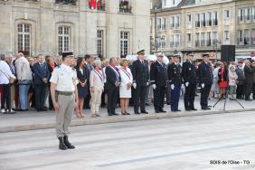  Cérémonie départementale de célébration de la Fête nationale à Beauvais