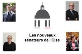 Découvrez les 4 nouveaux sénateurs de l'Oise !
