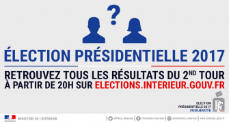  Election présidentielle 2017 - les résultats du 2nd tour 