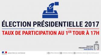 élection présidentielle : taux de participation dans l'Oise à 17 heures