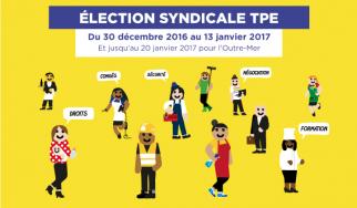 Election syndicale TPE : Ouverture du scrutin jusqu'au 13 janvier 2017