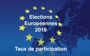 Elections européennes - Taux de participation 
