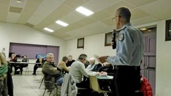 Les gendarmes à la rencontre des élus du "Pays des Sources" (arrondissement de Compiègne)