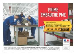 Prime Embauche PME : 2046 aides pour faciliter l'embauche dans les PME de l'Oise