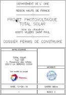 Villers-Saint-Paul : projet de centrale photovoltaïque présenté par la société TOTAL SOLAR