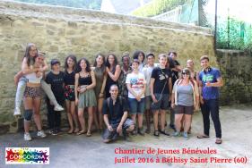 Chantiers de jeunes bénévoles à Béthisy St Pierre - été 2016