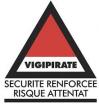 Posture Vigipirate – Maintient au niveau « sécurité renforcée – risque attentat »